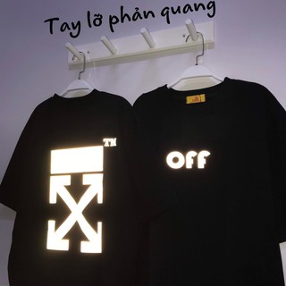 Áo thun phản quang OFF Đ mẫu mới unisex