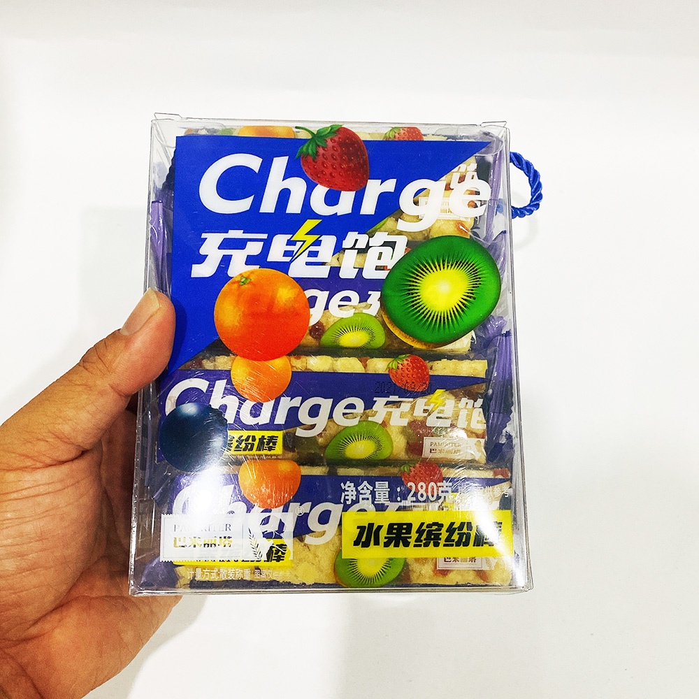 Combo 2 Hộp x 280gr Bánh ngũ cốc thanh dinh dưỡng các loại hạt trái cây, Charge PAMIRITER (Date 8 tháng kể từ ngày sx)