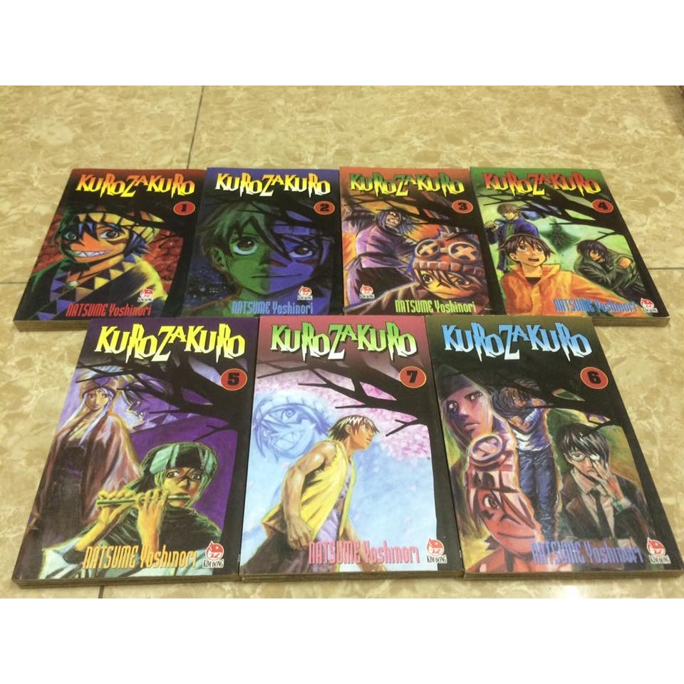 Truyện tranh Kurozakuro - Trọn bộ 7 tập - NXB Kim Đồng