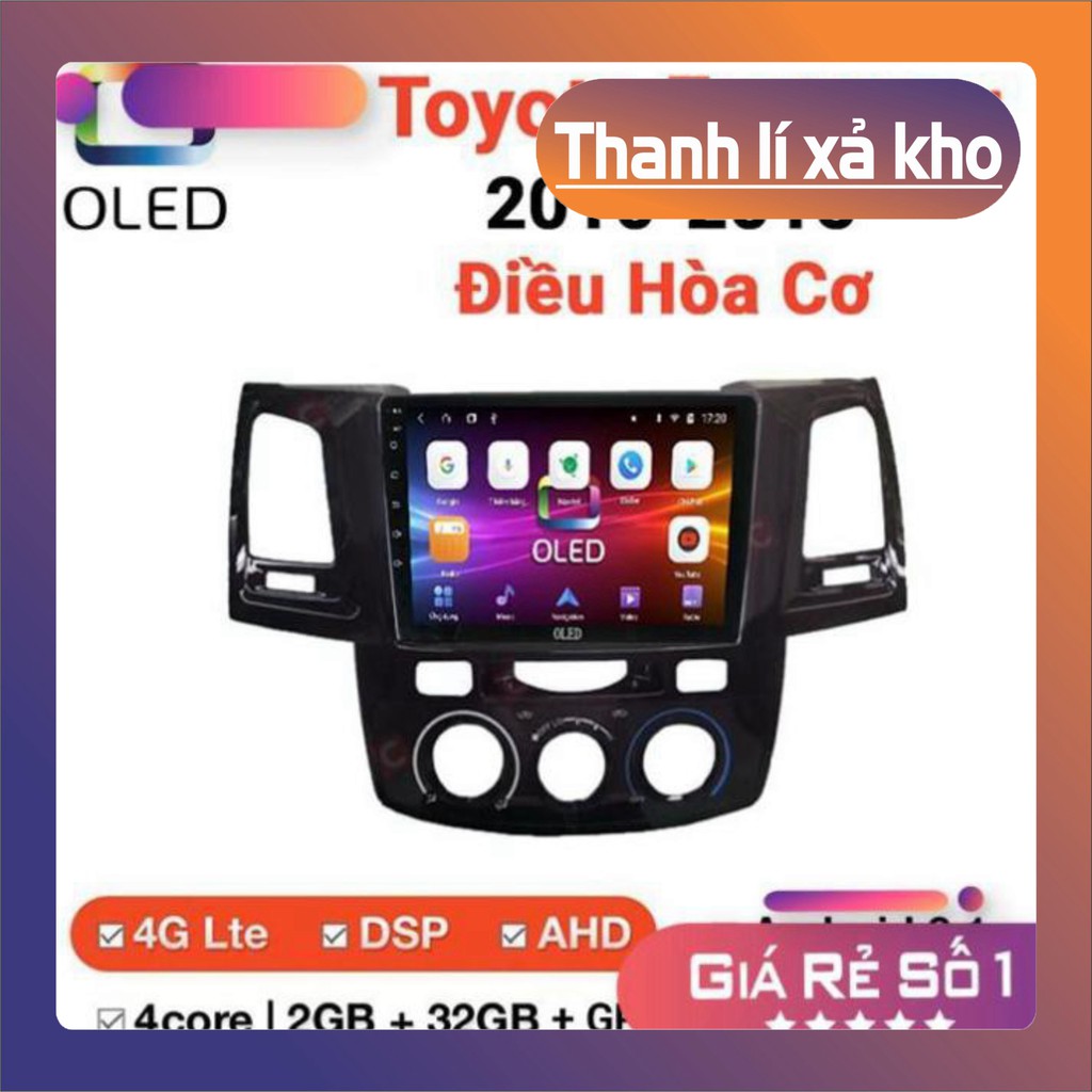 Màn Hình Android OLED C2 Theo Xe TOYOTA FORTUNER 2010-2015