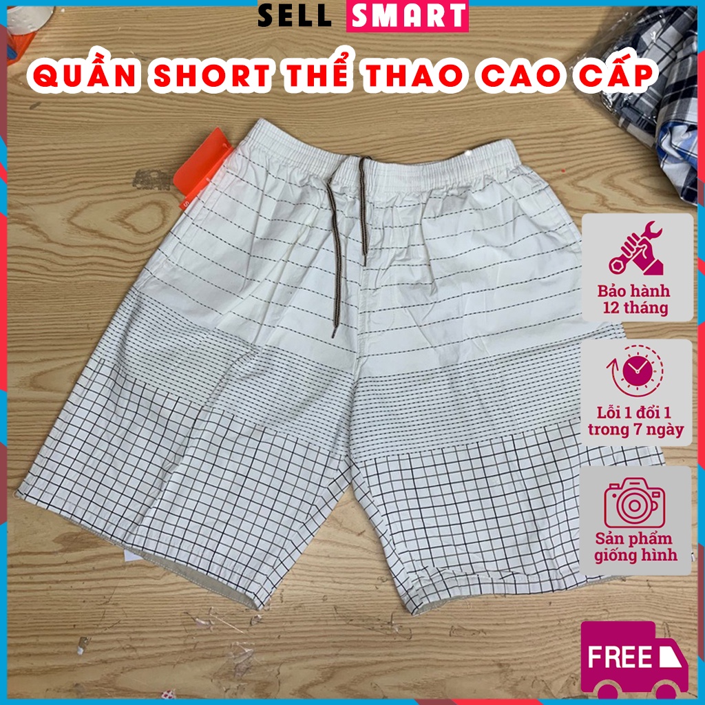 Quần short PUMA cotton thể thao, Quần đùi nam thoáng mát cao cấp - Giao màu ngẫu nhiên