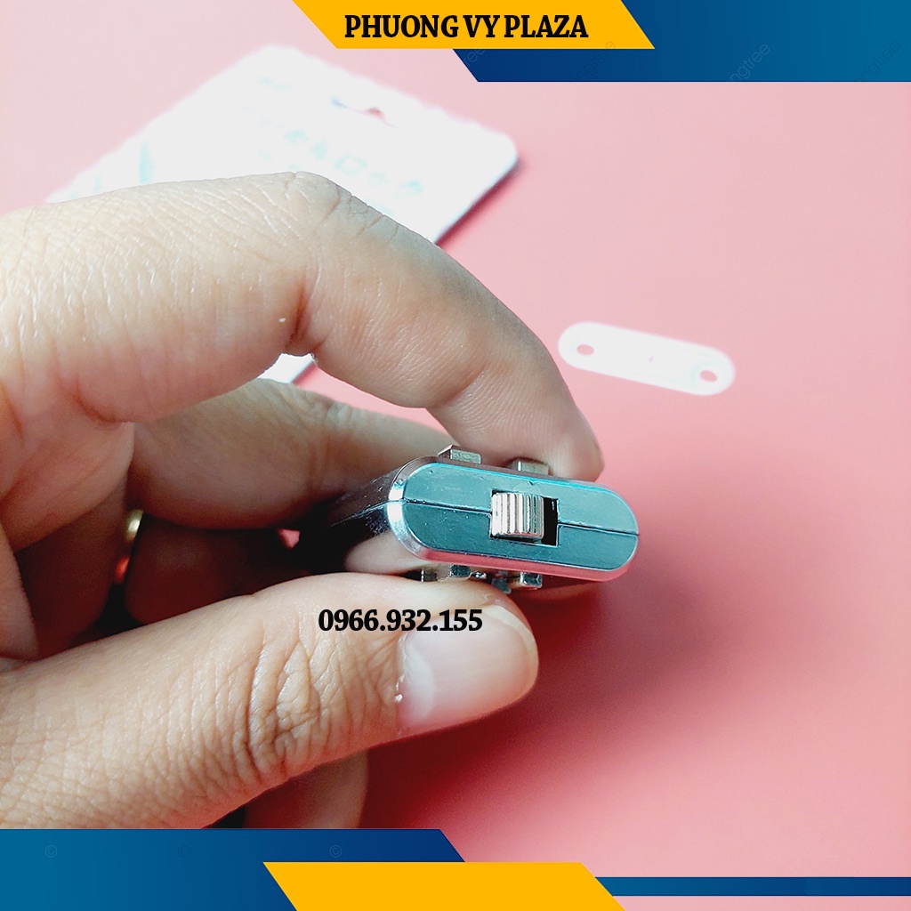 Ổ Khóa Số Bấm 6 Số 40mm Chuyên Khóa Tủ, Vali, Túi Xách, Cao Cấp