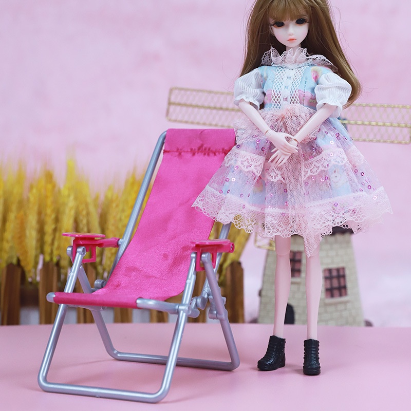 Mô hình ghế ngồi 30cm cho nhà búp bê