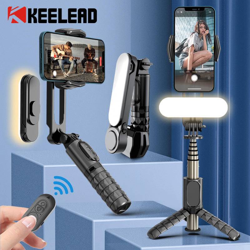 Gậy Tự Sướng Q09 Ổn Định Gậy Ba Chân Có Đèn Chụp Ảnh Bluetooth Không Dây Cho Điện Thoại Di Động Thông Minh