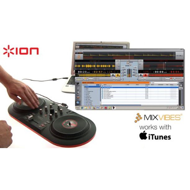 Bộ dụng cụ âm nhạc ION Discover DJ USB DJ controller