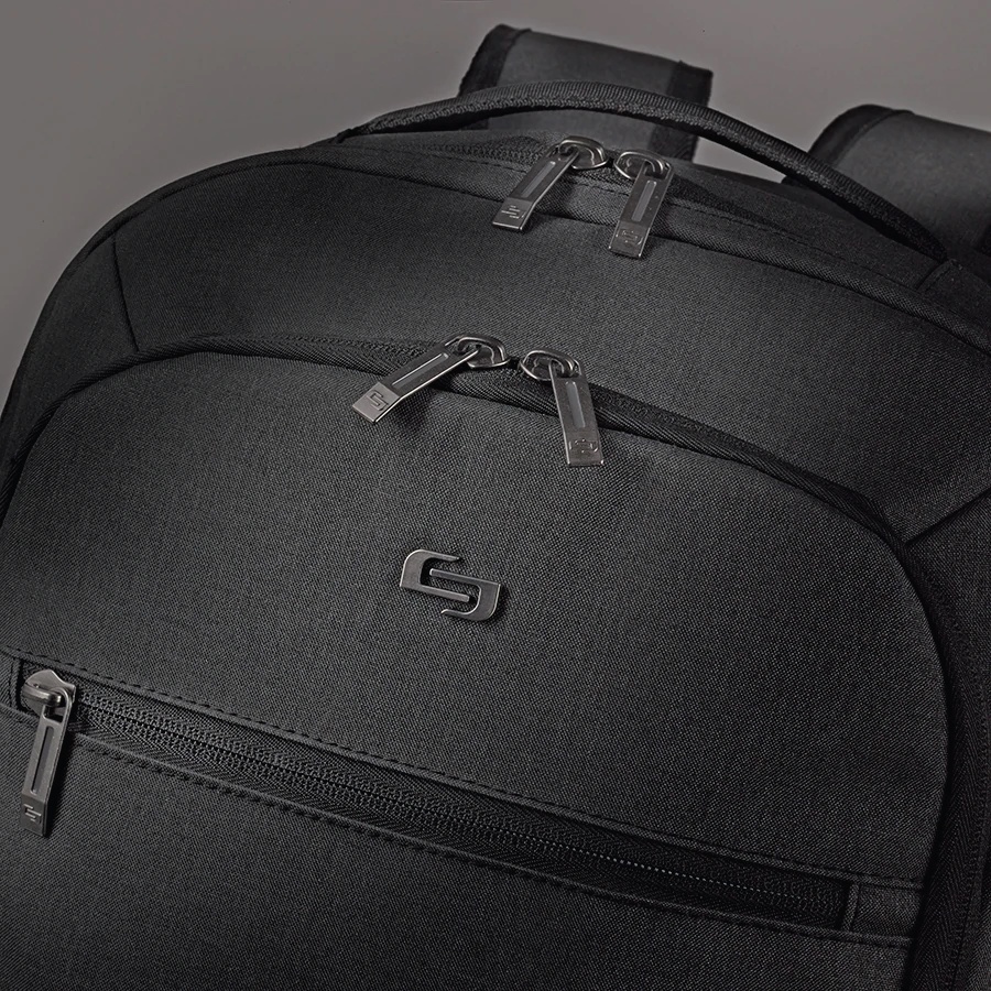 Balo SOLO Grand Travel TSA - 17 inch - Đen - UBN780-10 Phù hợp du lịch ngắn ngày - Công tác . Bảo hành chính hãng 5 năm