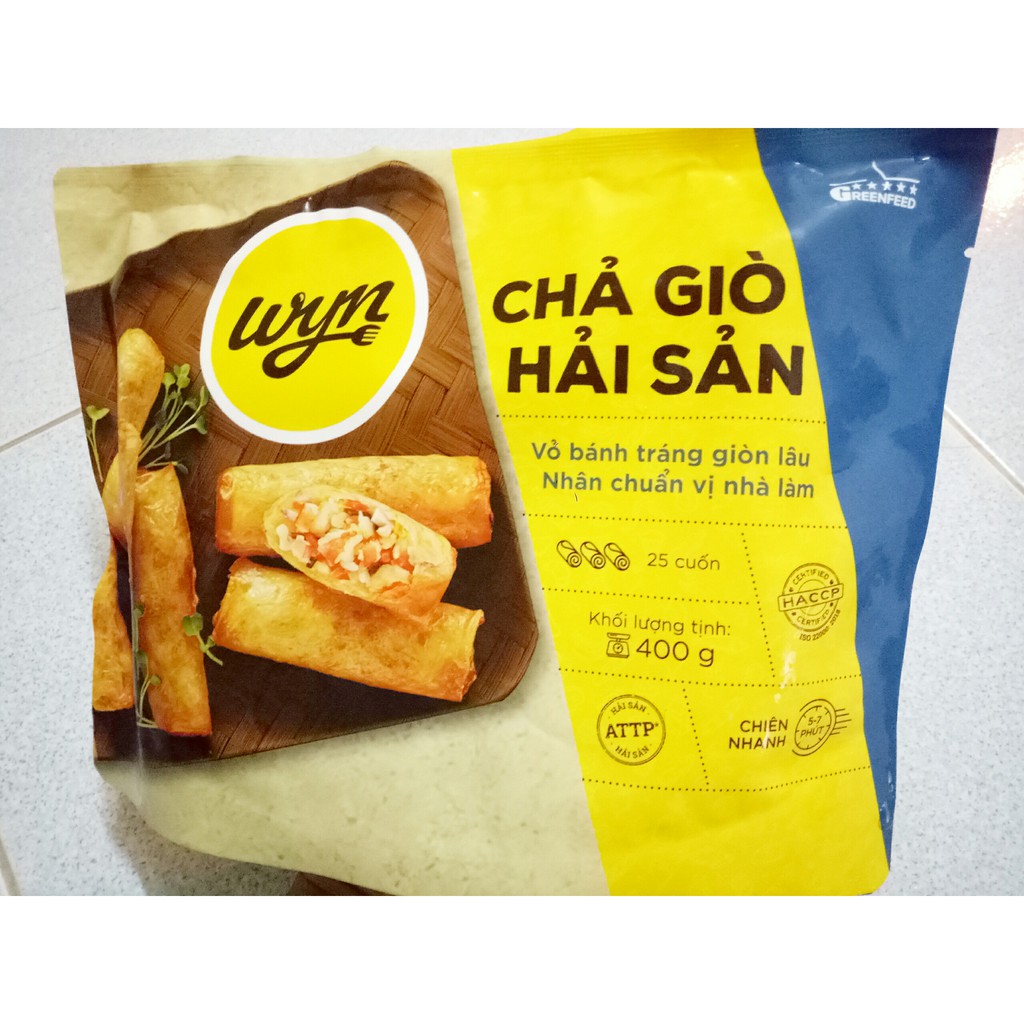 Chả giò Thịt / Hải sản Wyn (400gr)