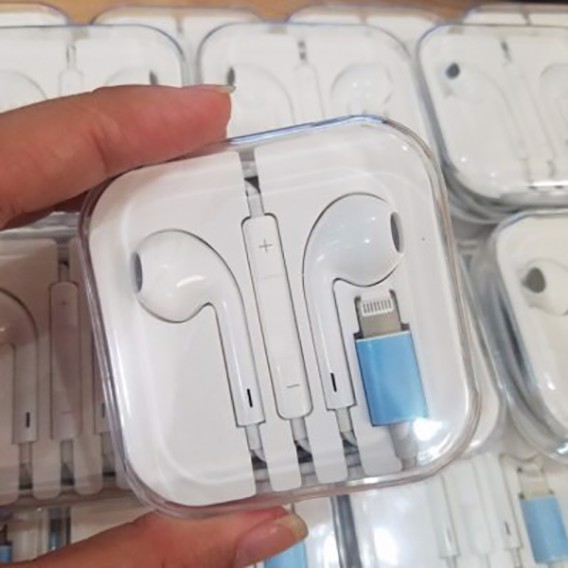 Tai Nghe Dùng Cho Điện Thoai Bắt Bluetooth ( Tai Nghe Có Micro ) - Kết Nối Cổng Lightning