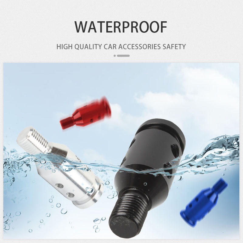 Bộ chuyển đổi Núm xe hơi bằng nhôm 12 * 1,25cm Xe ô tô có thể điều chỉnh đa năng Đòn bẩy Công cụ chuyển đổi mở rộng trục vít Công cụ chuyển đổi nội thất tự động Phụ kiện