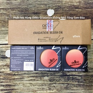 Phấn Má Hồng ODBO Gradation Blush On