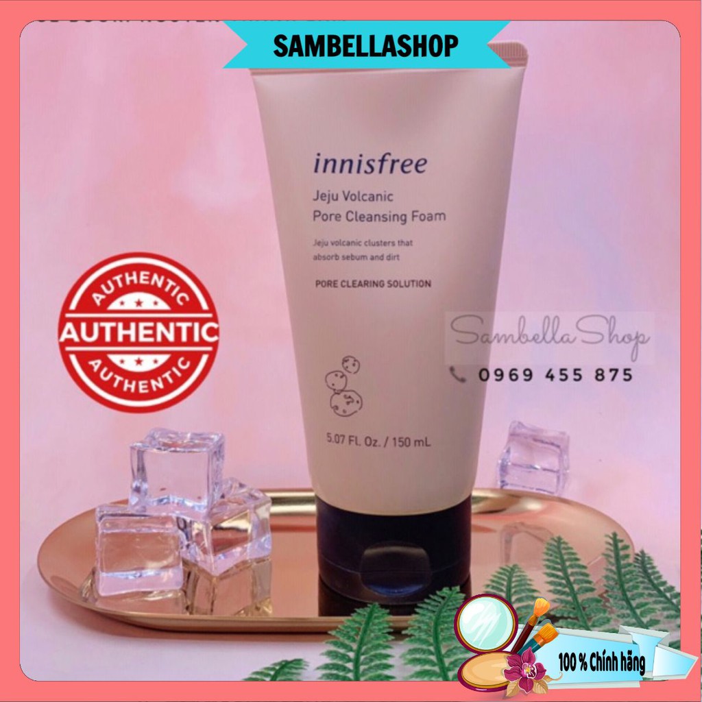 [Mẫu 2019] Sữa rửa mặt innisfree Tro núi lửa