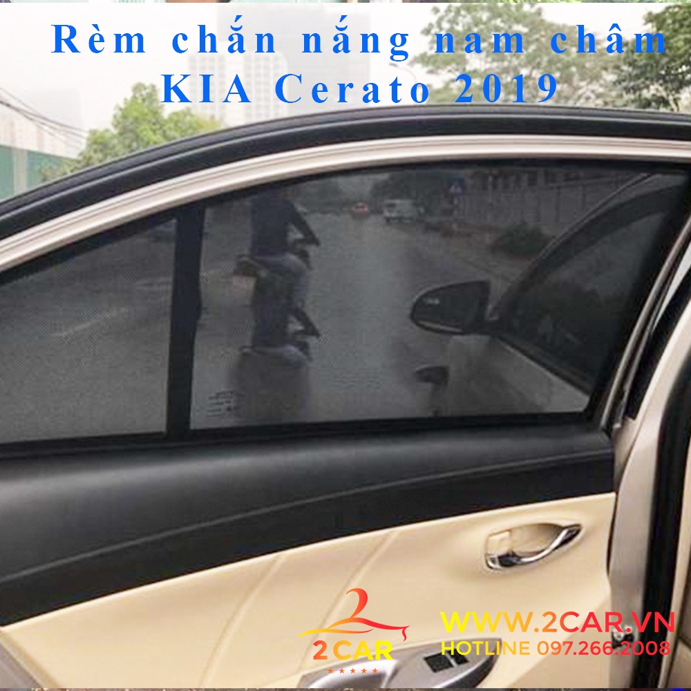 Rèm che nắng xe Kia Cerato 2015-2021, K3, Forte có hút nam châm