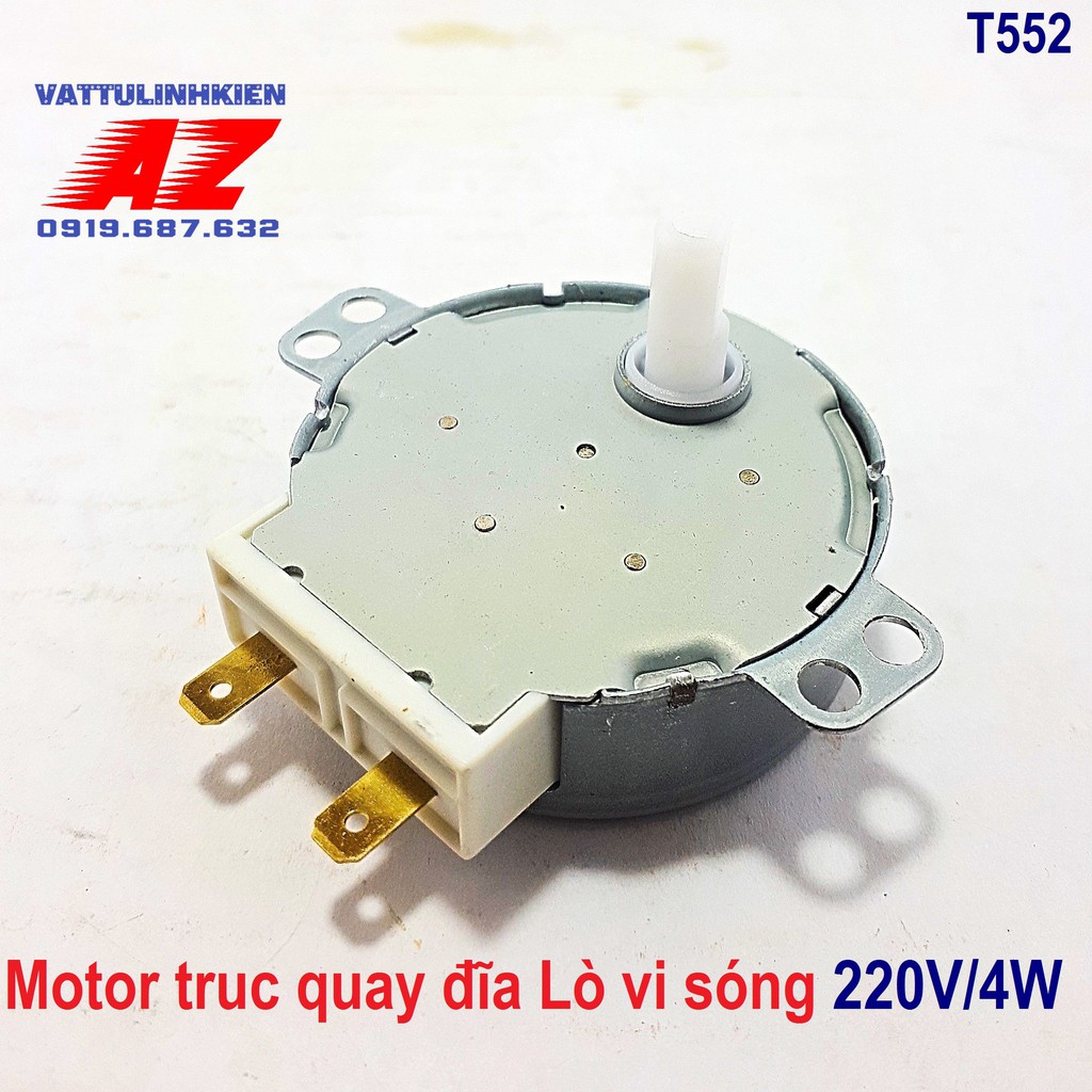 Motor 200V-4w trục quay đĩa Lò vi sóng