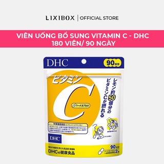 Viên uống bổ sung vitamin c - dhc 180 viên/ 90 ngày