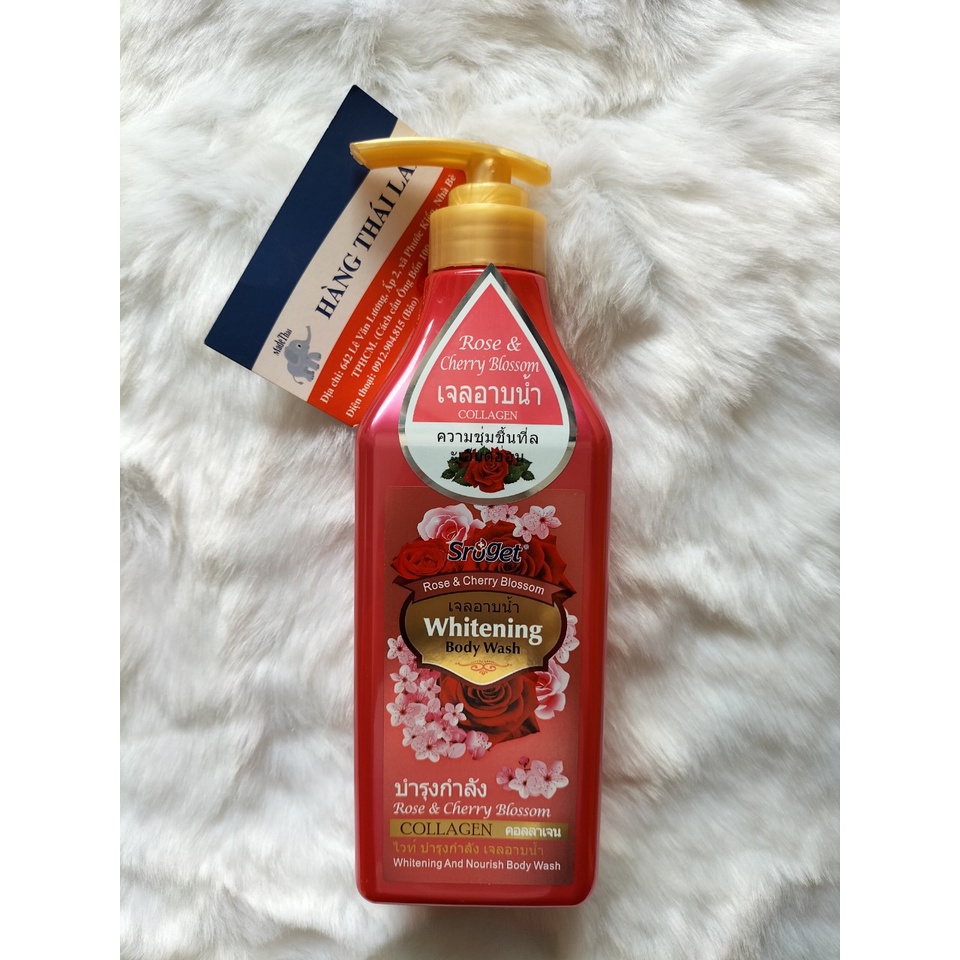 Sữa tắm ngũ sắc Sroget Collagen 550g