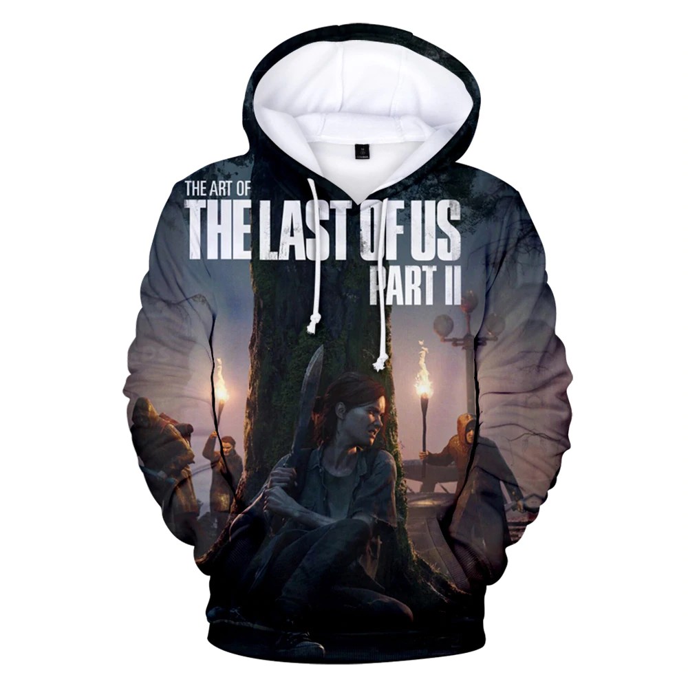 Áo Hoodie Họa Tiết Wawni 2021 The Last Of Us Vui Nhộn Phong Cách Hip Hop 2