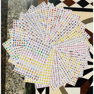 Stickers khen thưởng khổ A4