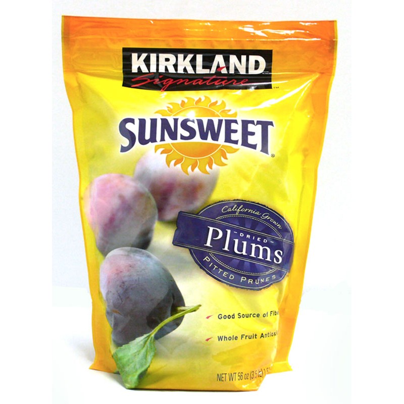 Quả Mận Sấy Khô Kirkland Sunsweet 1.59kg của Mỹ, mận sấy Sunsweet kirkland