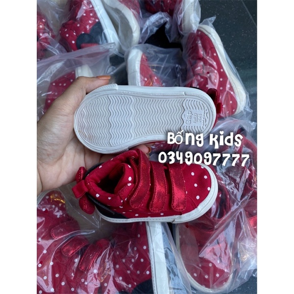 Giày Sneakers Bé Gái Minnie Bi Đỏ G