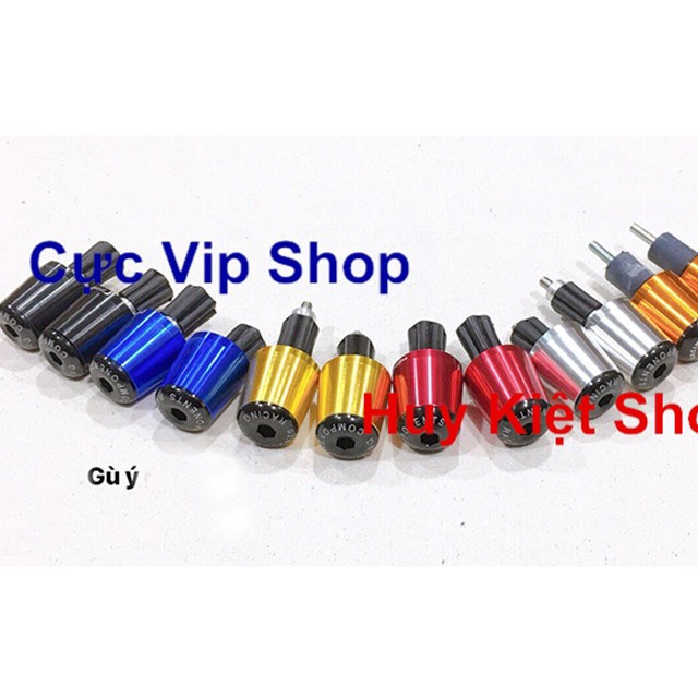 (sử dụng cho tất cả các loại xe) Gù Tay Lái Ý Nhôm CNC