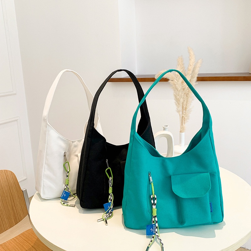 Túi Xách Canvas Sức Chứa Lớn Thiết Kế Mới Thời Trang Dành Cho Nữ