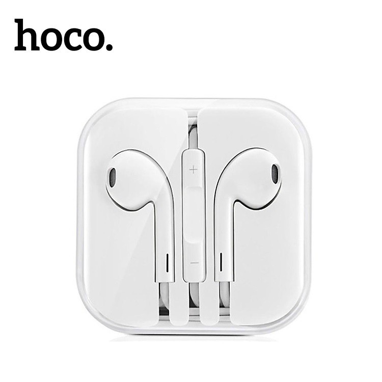 Tai nghe dây có mic Hoco jack 3.5mm pass chuẩn cho các dòng điện thoại