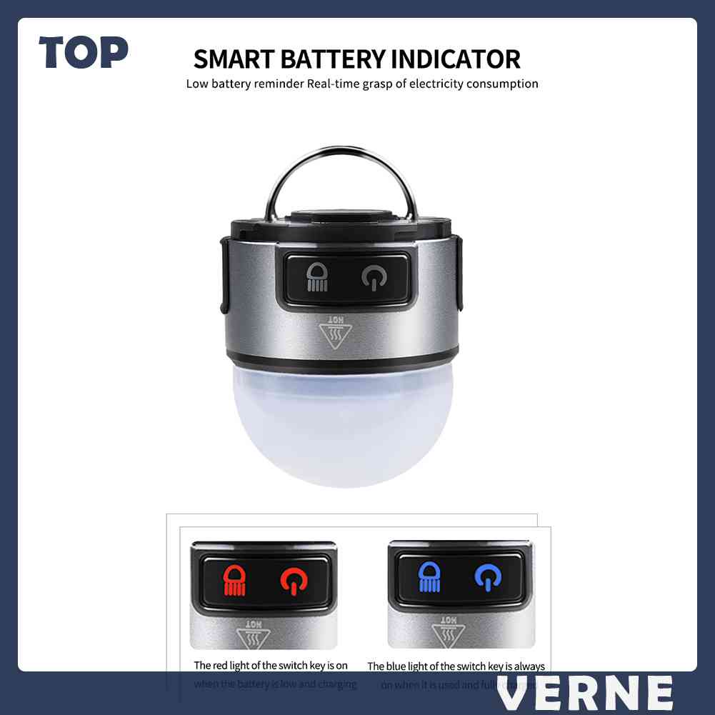 Đèn LED Đội Đầu VERNE 4 Trong 1 Chống Nước XPG + COB