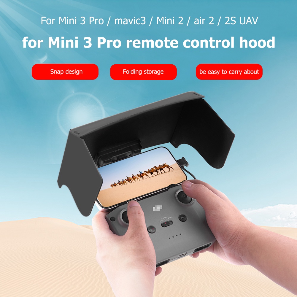 Loa Che Nắng Điều Khiển Từ Xa Cho DJI Mavic 3 / Mini 2 / Air 2 / Air 2S / Mini 3 Pro RC-N1
