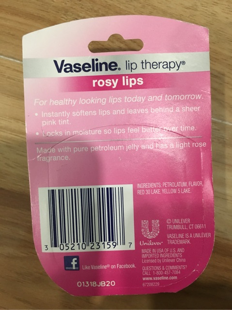 Sap dưỡng môi Vaseline Lip Therapy