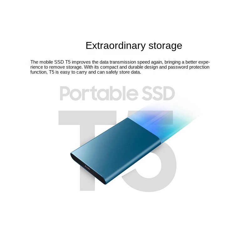 Ổ cứng USB 3.1 Type c (PSD)T5Hyun màu đen