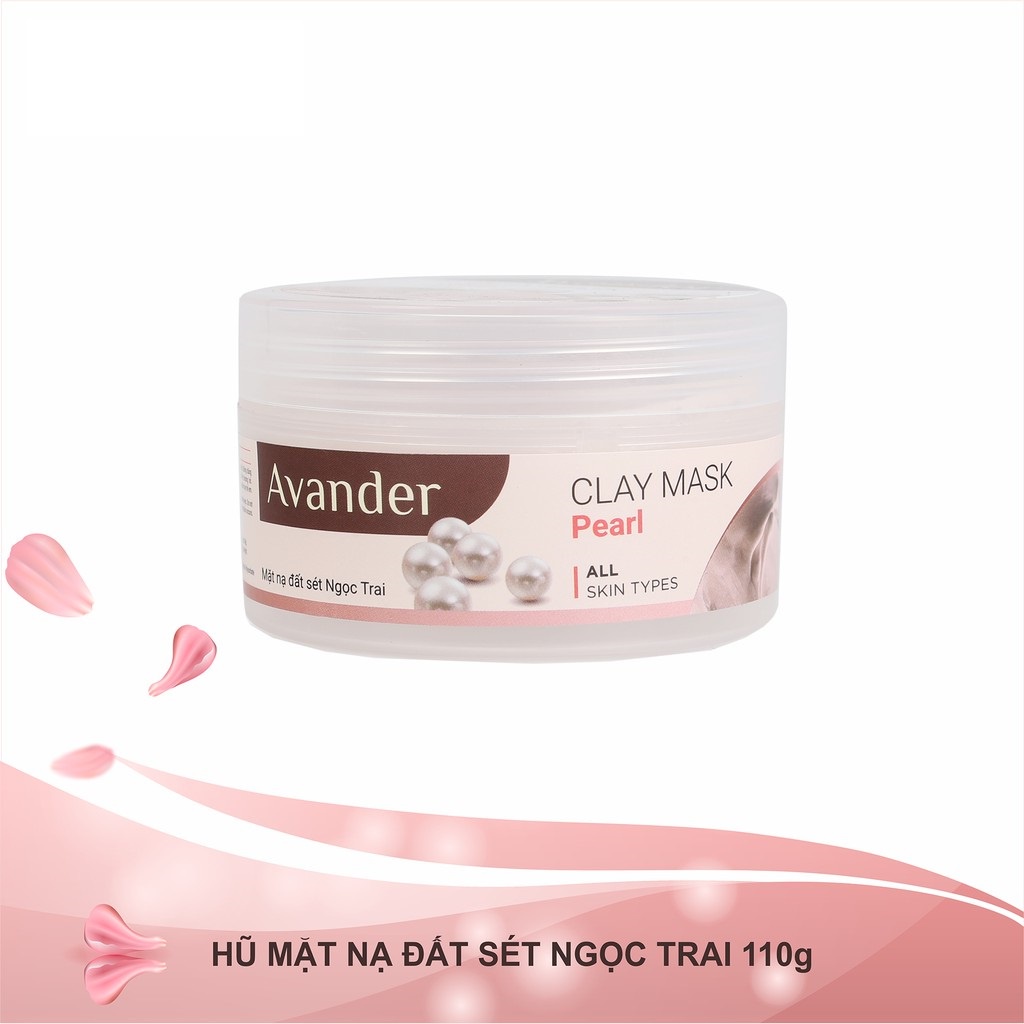 Avander Mặt nạ đất sét Pearl 110g