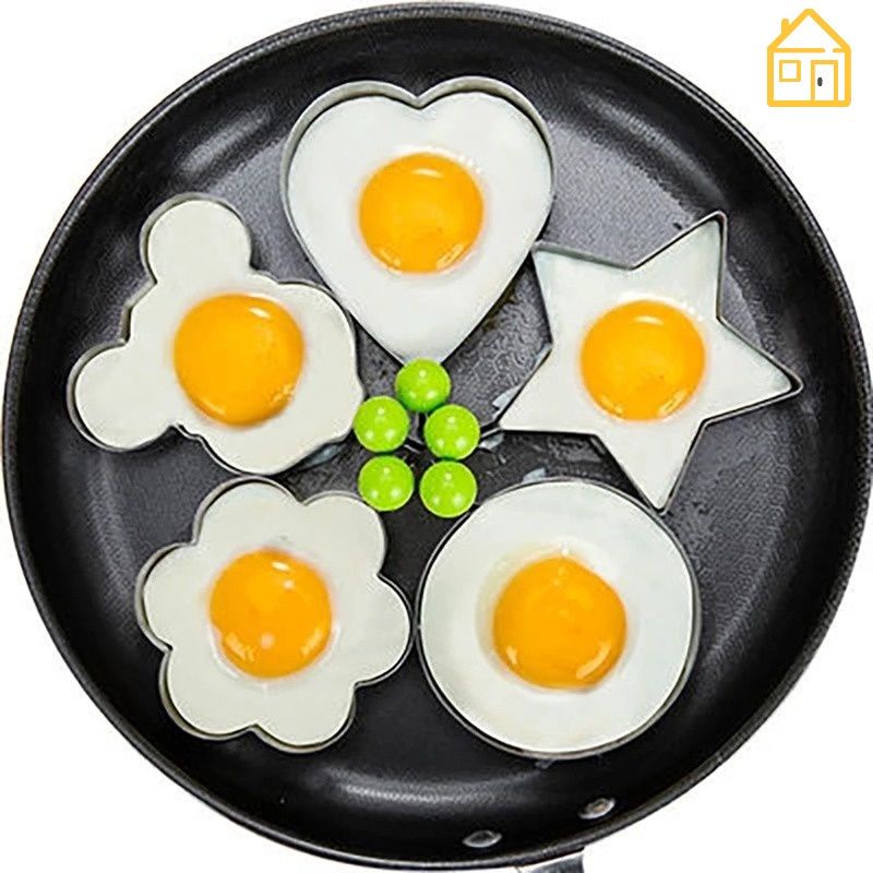 Khuôn inox tạo hình chiên trứng ốp la