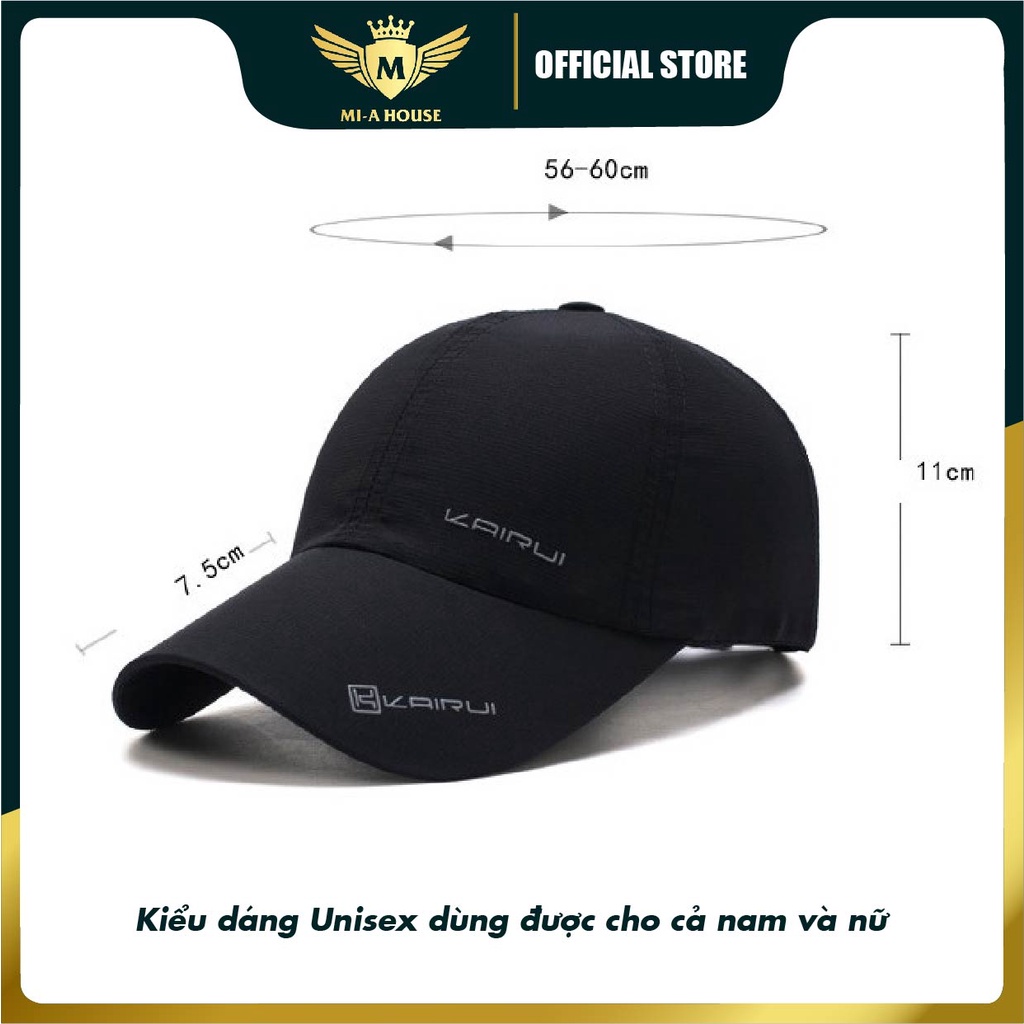Mũ lưỡi trai thể thao KAIRUI – dành cho cả nam và nữ - nhiều màu