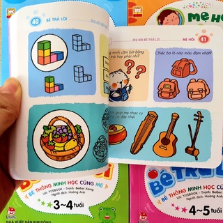 Sách - Combo Mẹ Hỏi Bé Trả Lời (4 Cuốn)