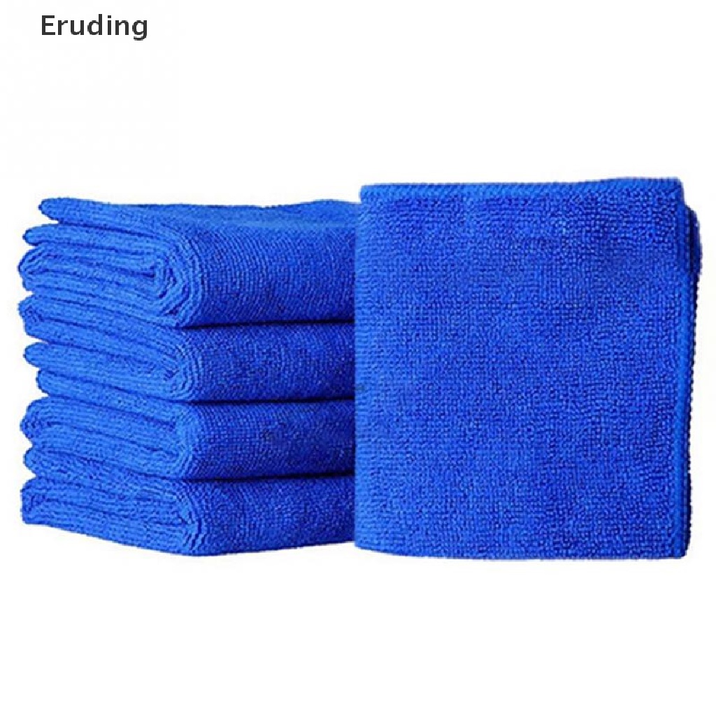 Set 5 Khăn Lau Xe Hơi Bằng Sợi Microfiber Mềm Mại Siêu Bền
