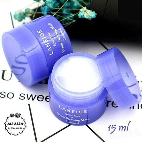 Mặt Nạ Ngủ Dưỡng Ẩm Hoa Oải Hương Laneige Water Sleeping Mask Lavender 15 ml