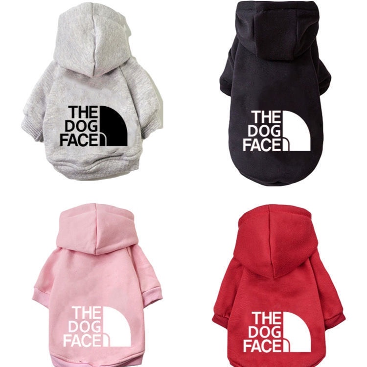 Áo Hoodie thể thao dễ thương thoải mái The Dog Face cho chó mèo siêu rẻ