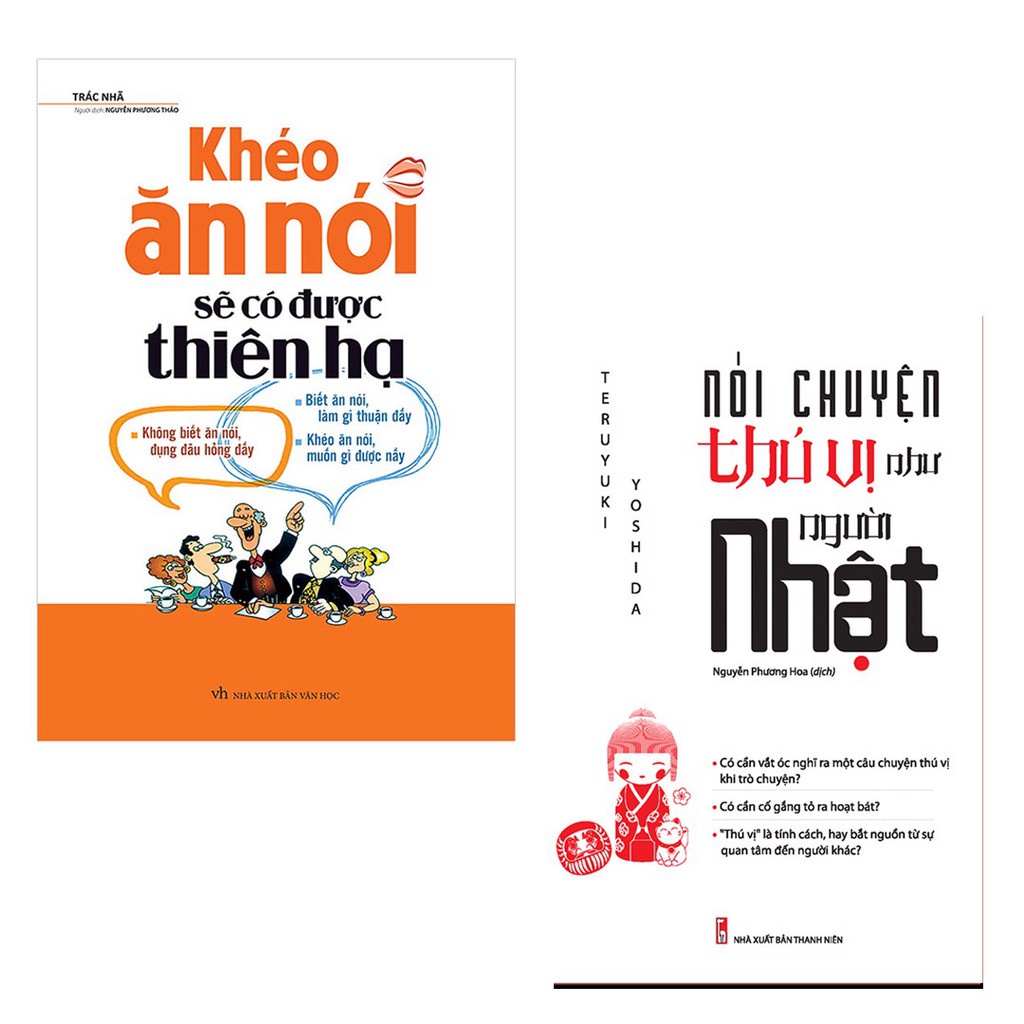 Sách: Combo 2 Cuốn: Khéo Ăn Nói Sẽ Có Được Thiên Hạ + Nói Chuyện Thú Vị Như Người Nhật ml