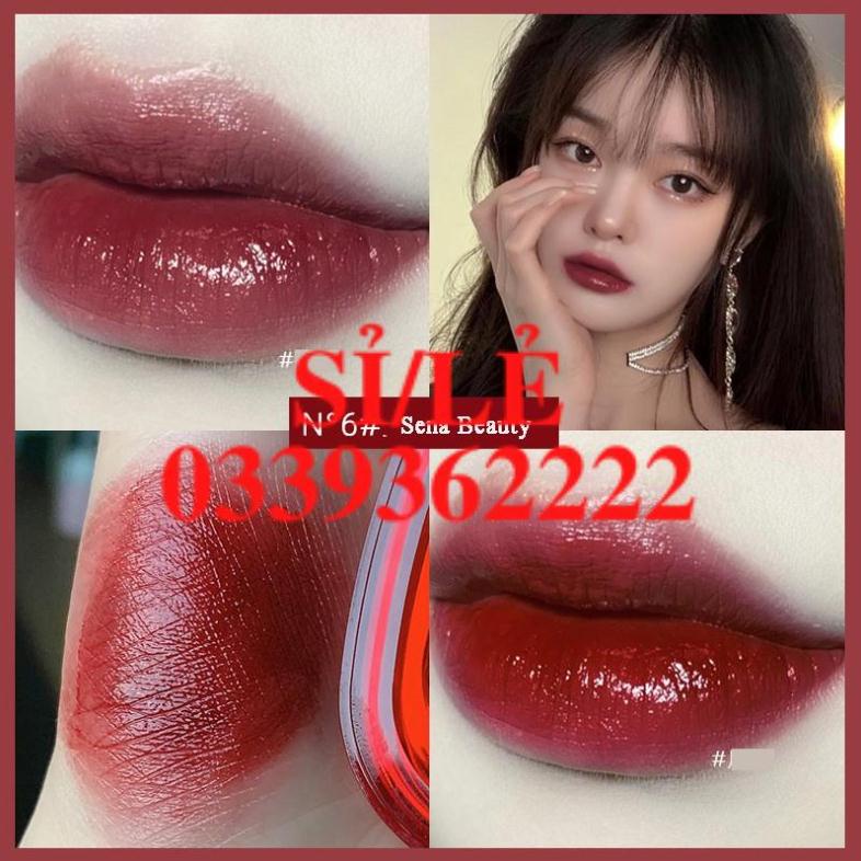 [ CHÍNH HÃNG ] Son dưỡng môi dạng hũ Gella's Pot Lip tặng kèm cọ đánh son môi Senbeauty  HAIANHSHOP