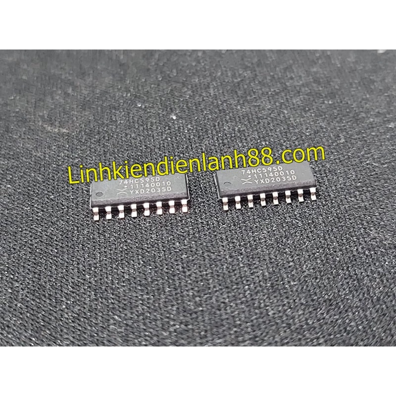 IC Dịch 74HC595D 74HC595 SOP-16 Mới, Chính Hãng.