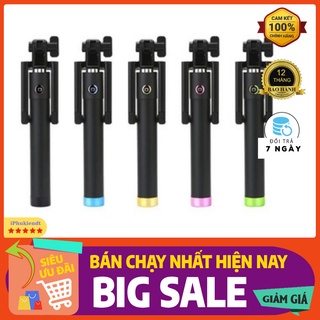 Gậy xi sắt - Gậy chụp hình tự sướng - Gậy tự sướng - gậy selfie dùng cho điện thoại có jack 3.5