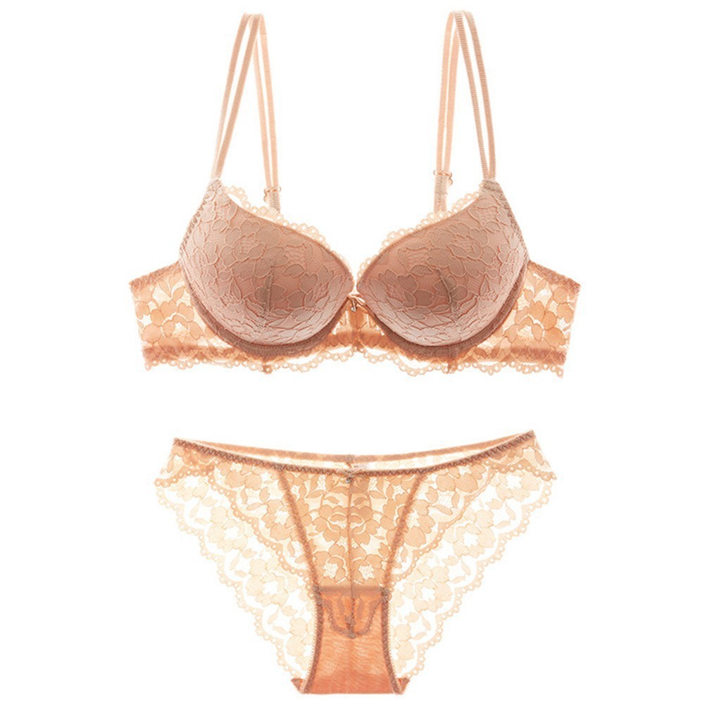 Bộ đồ lót Varsbaby hai mảnh phối ren gợi cảm dành cho nữ