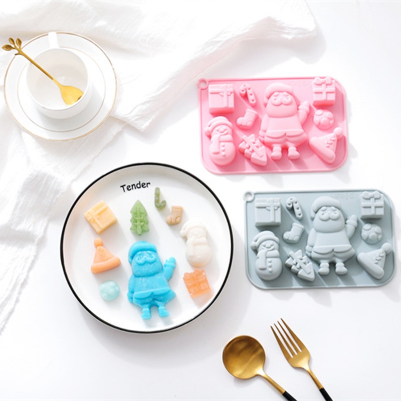 Khuôn Silicone Tạo Hình Làm Bánh Kẹo 9 Ngăn