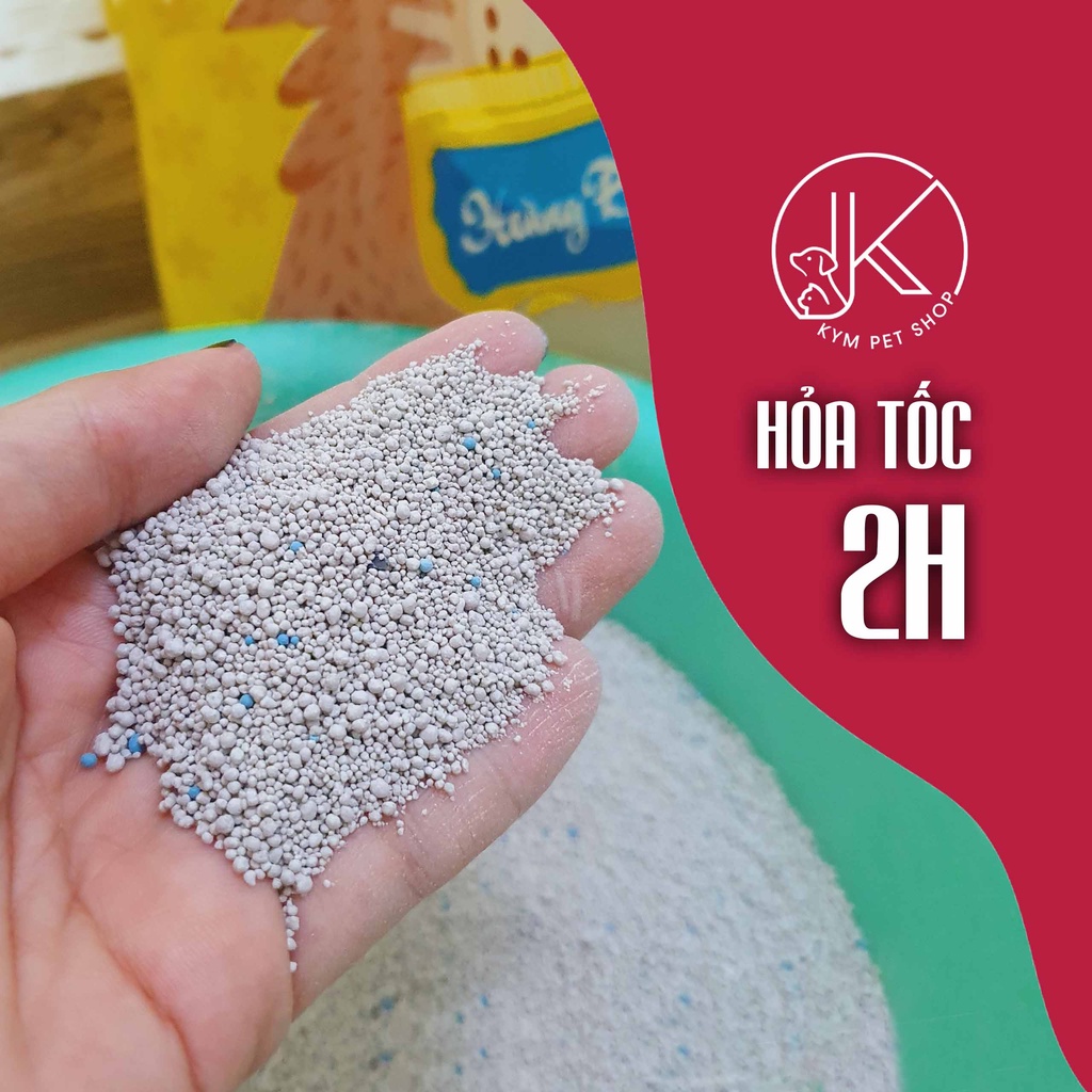HOÀNG ĐÌNH - Cát đất sét vệ sinh cho mèo 5kg