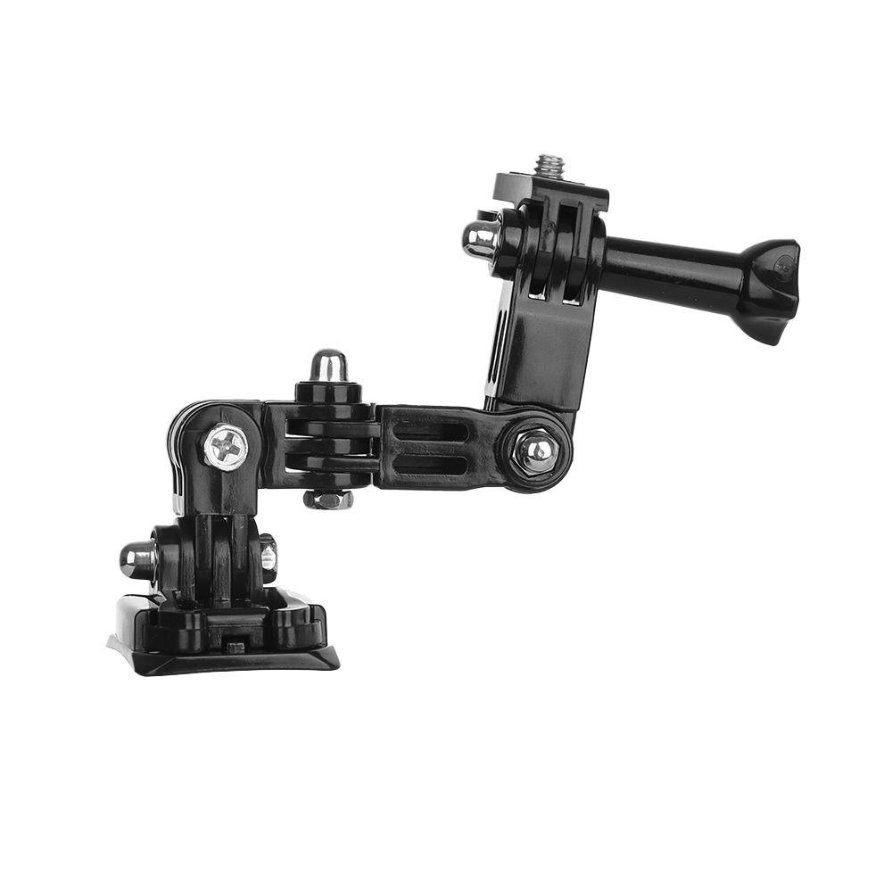 JONYE Bộ 5 Giá Đỡ Gắn Phía Trước Mũ Bảo Hiểm Xe Máy Có Thể Điều Chỉnh Cho Gopro Hero 7 6 5 4