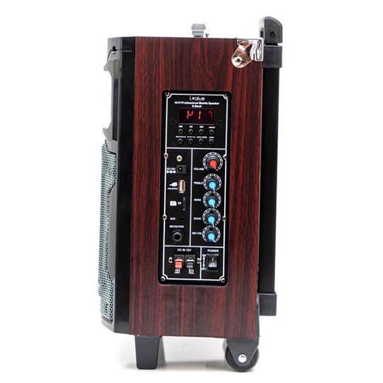 LOA kéo  siêu thị  6.5 thùng gỗ xịn lưới thép tặng 2 Mic Không Dây GIÁ SỐC GIÁ GỐC 1TR9