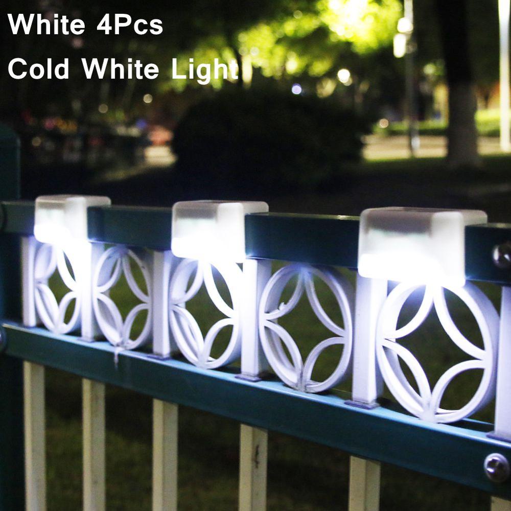 Set 4 Đèn LED IP65 Chống Nước Sử Dụng Năng Lượng Mặt Trời