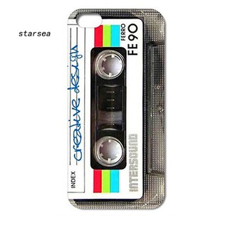 Ốp lưng cứng hình băng cát sét dành cho iPhone 4s 5s