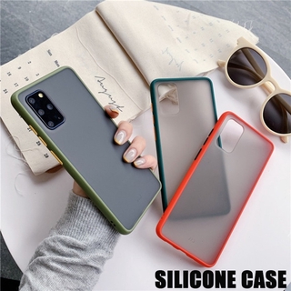 [Candy Color] Case Samsung Galaxy Note 10 20 Ultra S10 S20 Plus S10 Lite Matte Cover Shockproof Soft Silicone Bumper Phone
