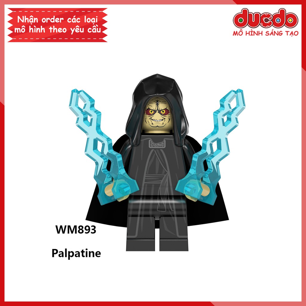 Minifigures các nhân vật trong Star Wars tuyệt đẹp - Đồ chơi Lắp ghép Xếp hình Mini Mô hình WM WM6081